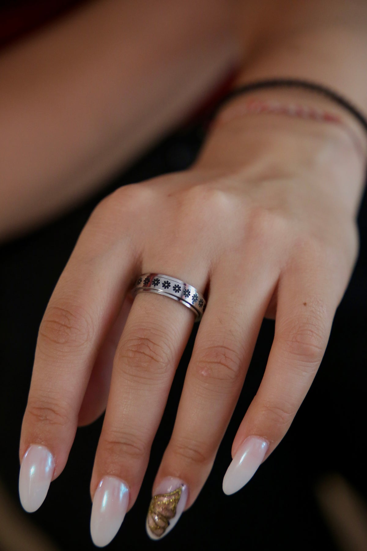 Spinning Flower Ring