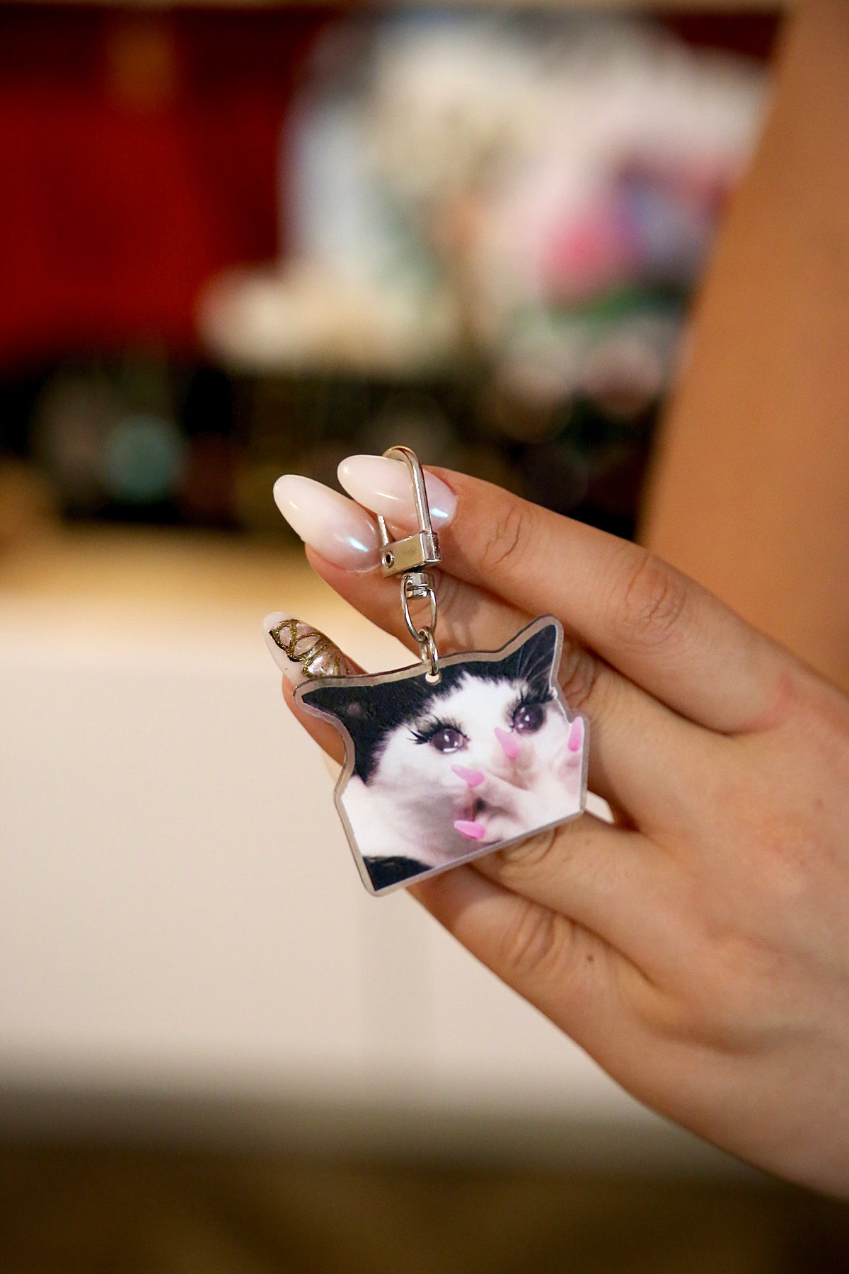 Cat Keychain v14
