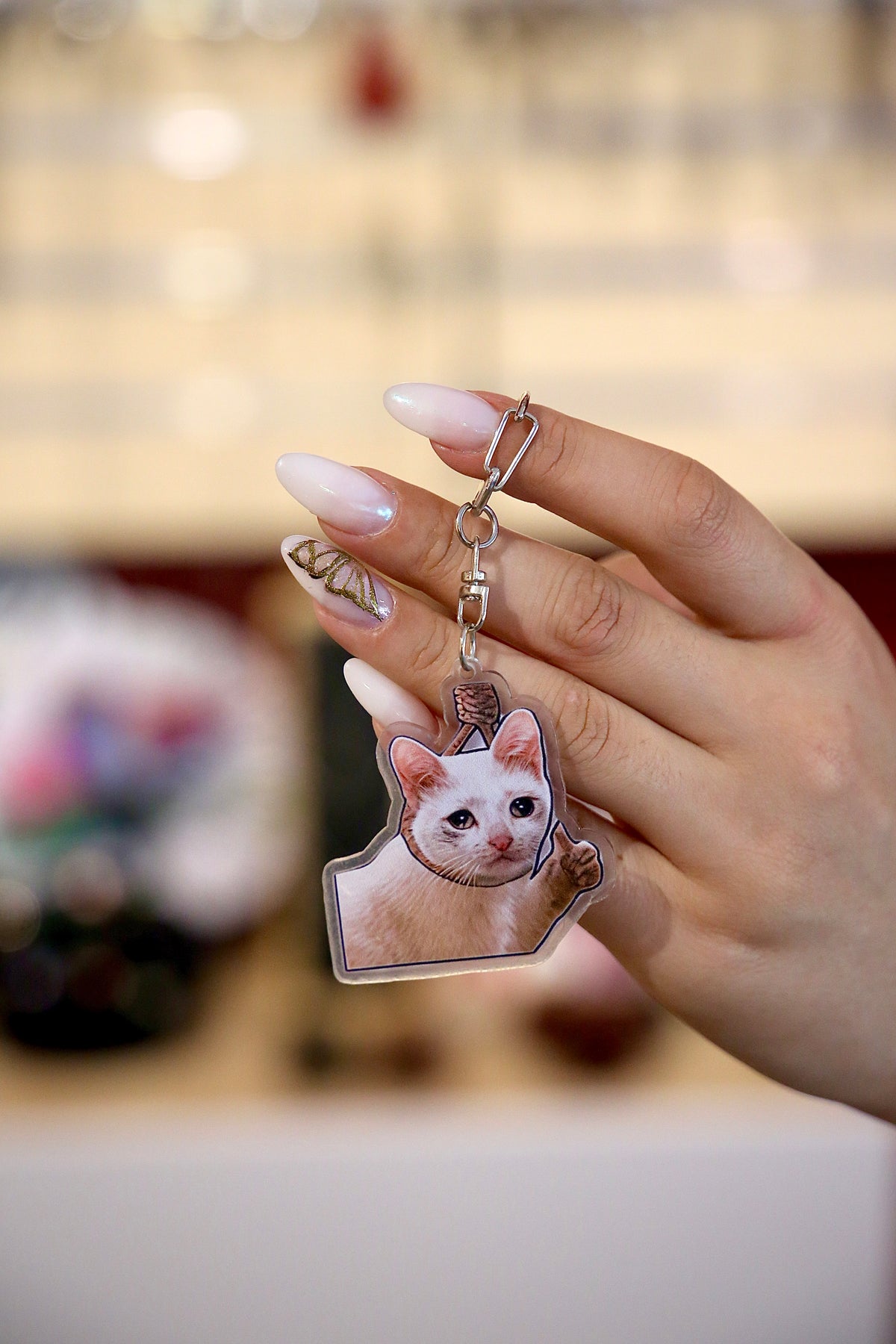 Cat Keychain v7