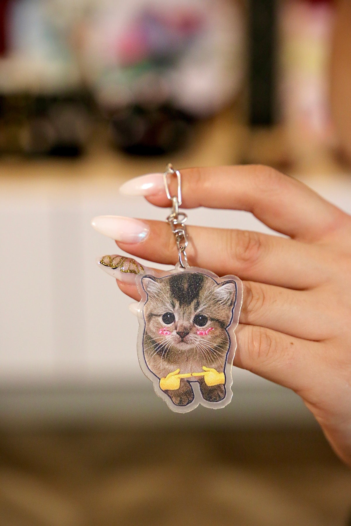Cat Keychain v5
