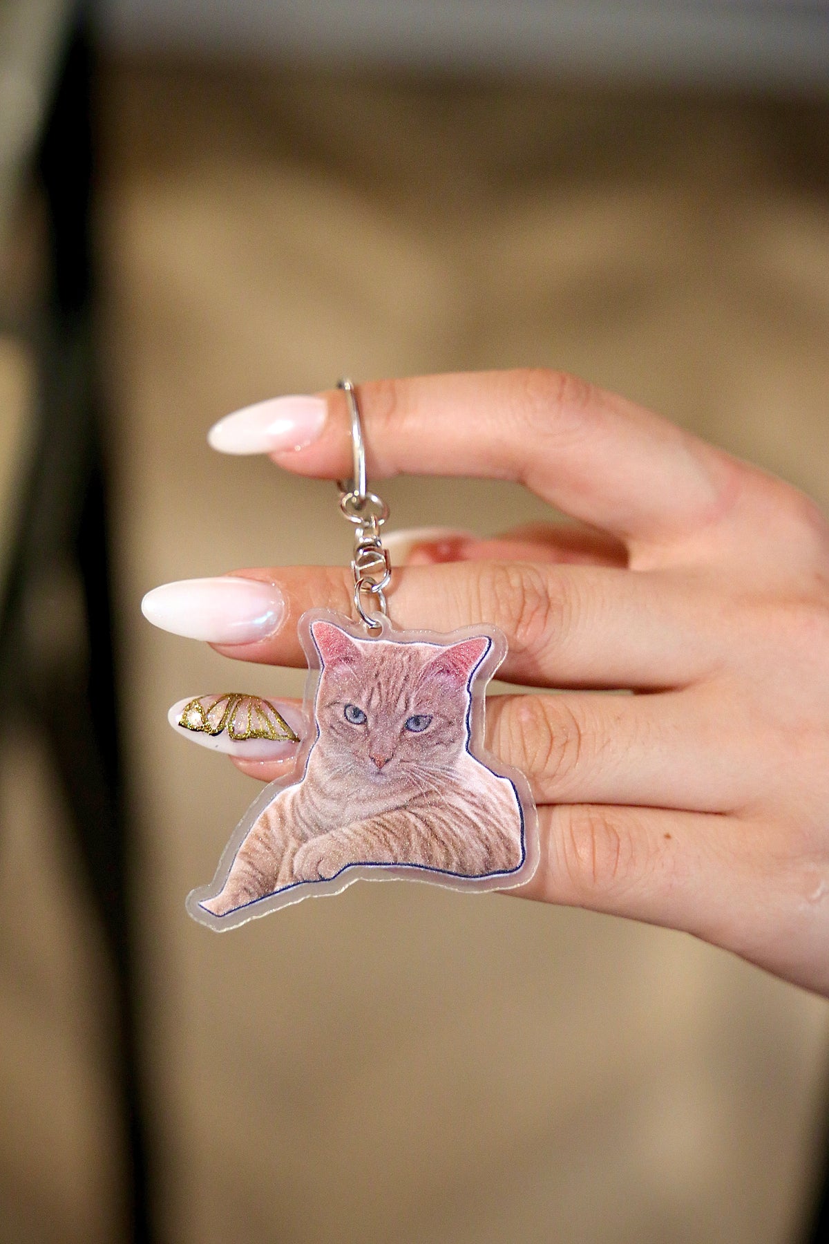 Cat Keychain v2