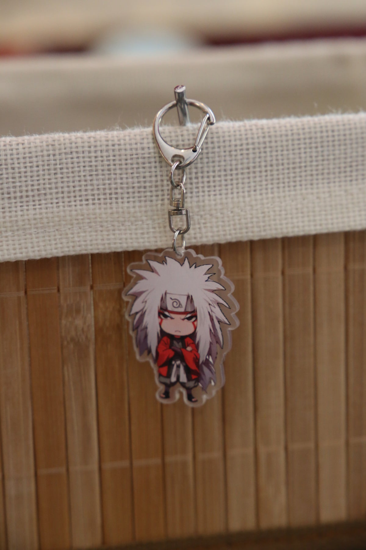 Jiraya Naruto Keychain