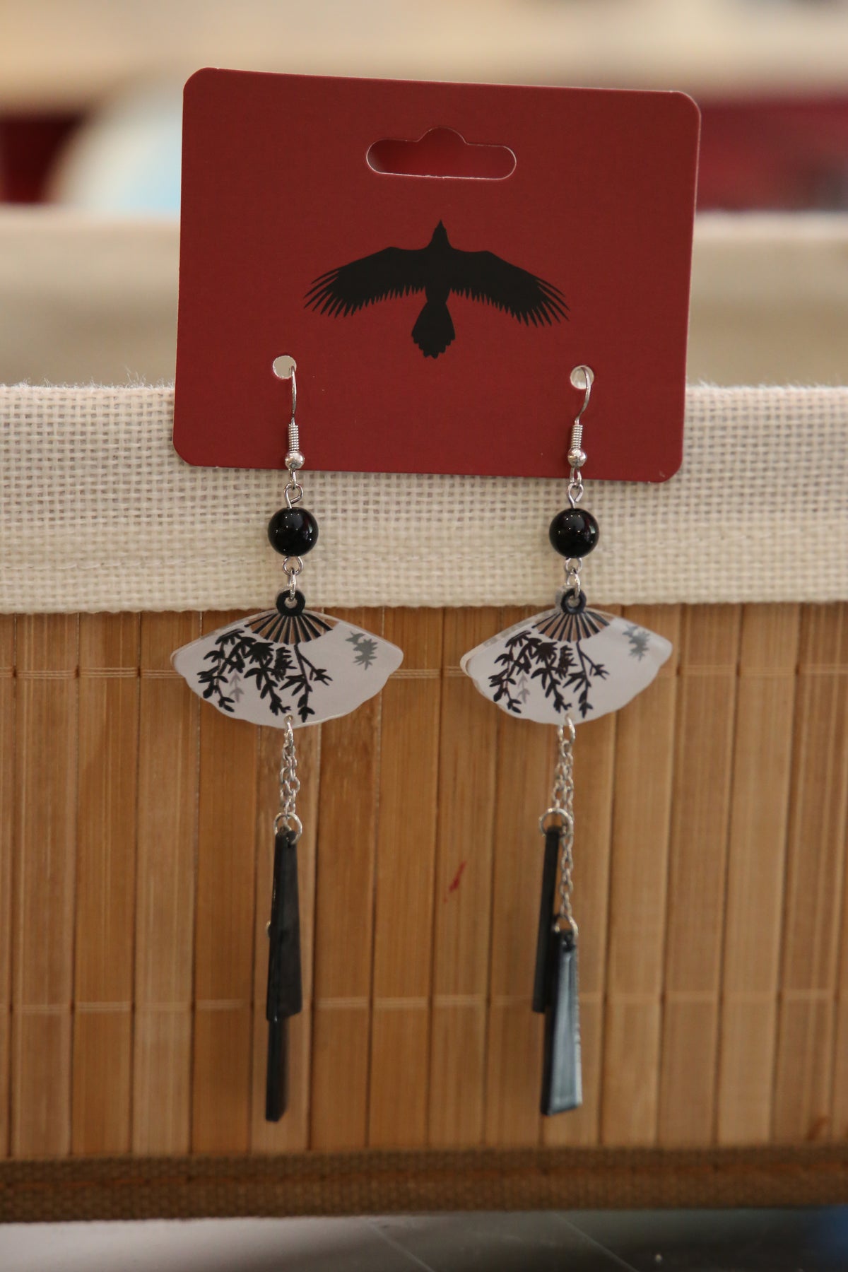 Korean Fan Earrings