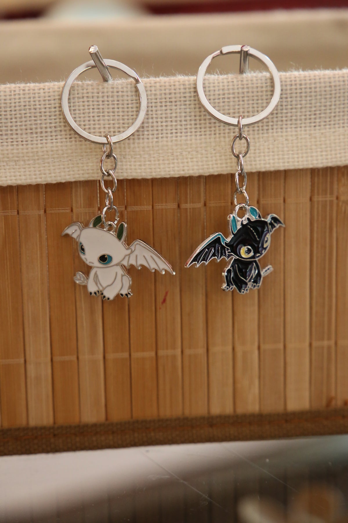 Dragon Keychains Set