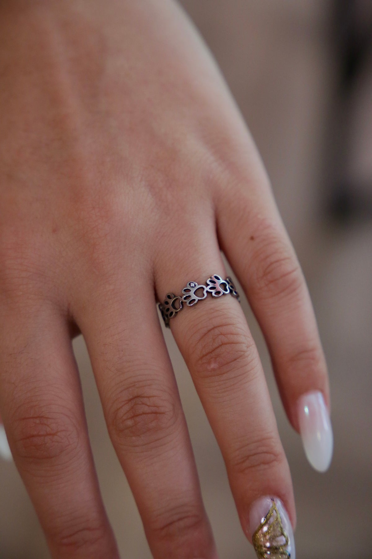 Paws Ring Silver