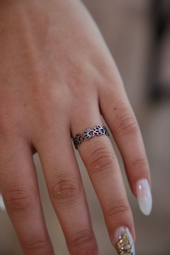 Paws Ring Silver