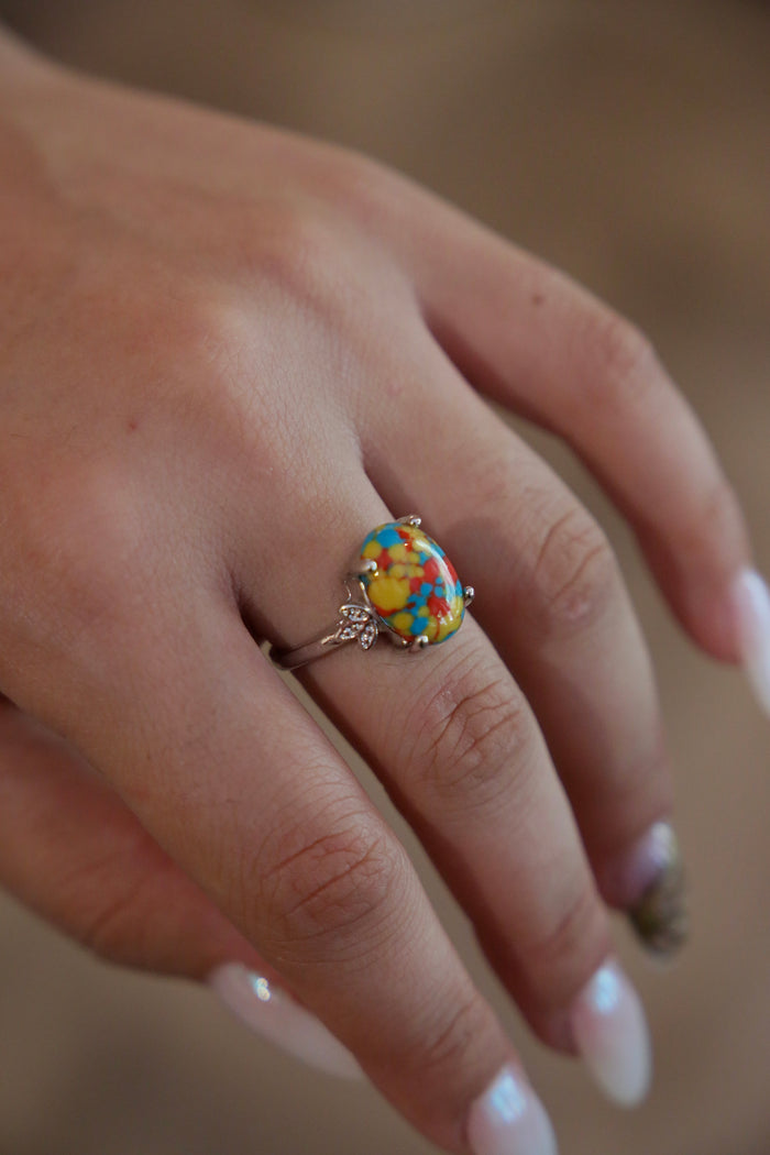 Colourful Stone Ring