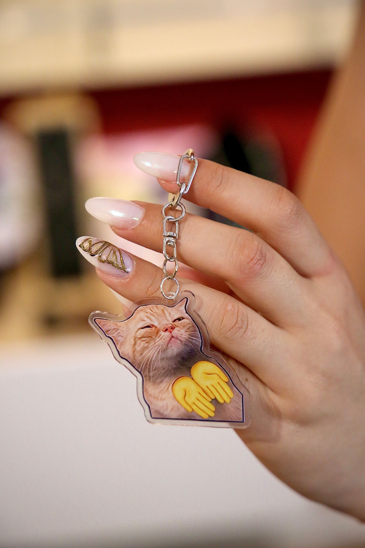 Cat Keychain v11