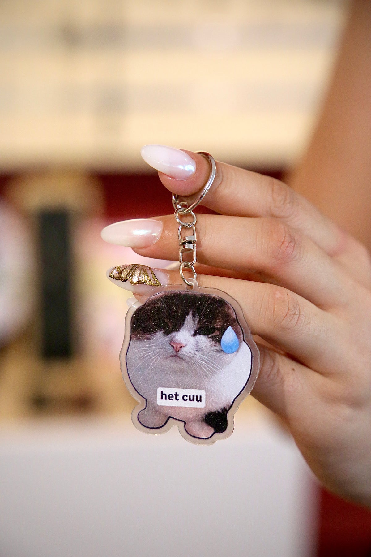 Cat Keychain v3