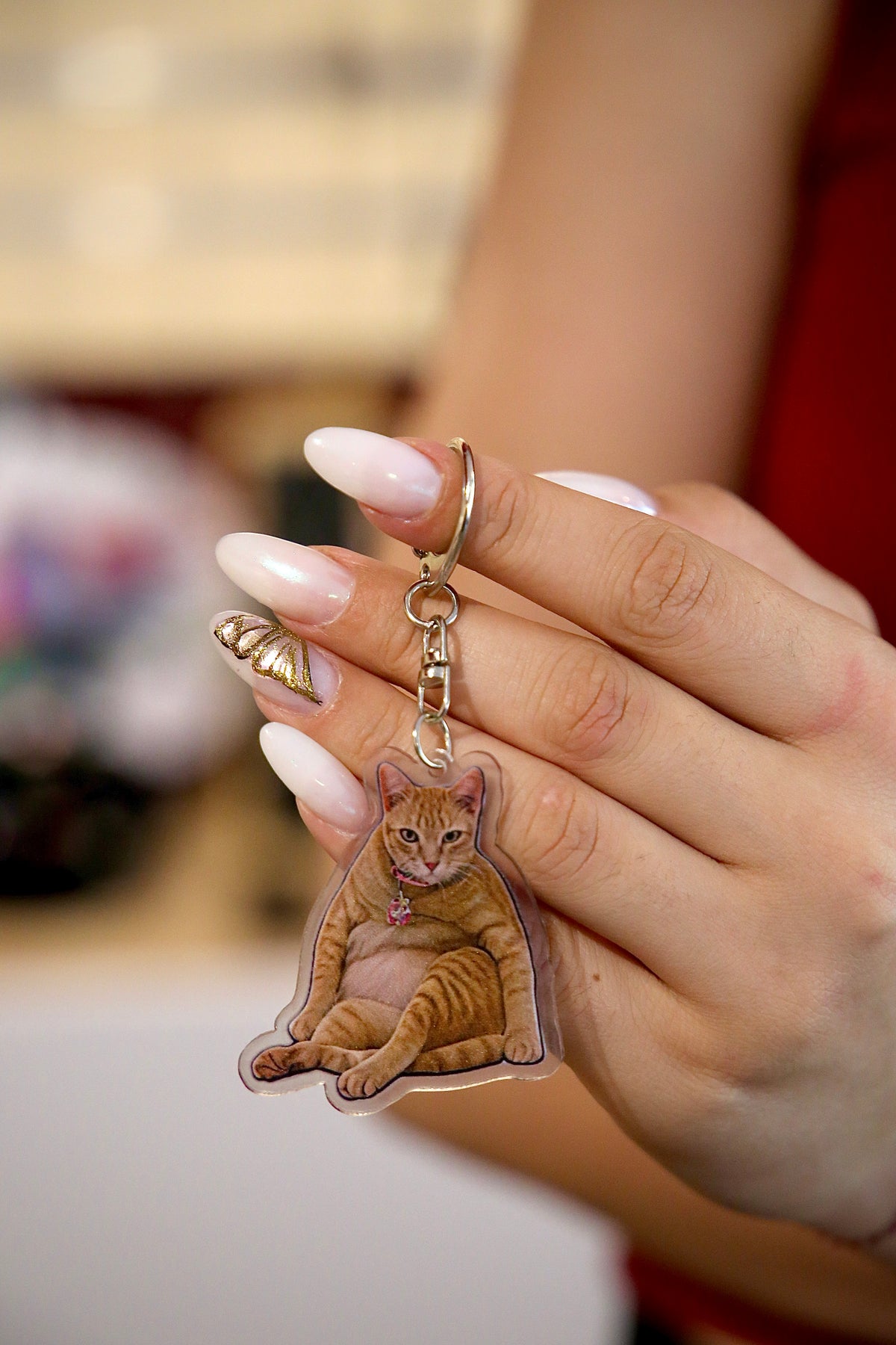 Cat Keychain v6