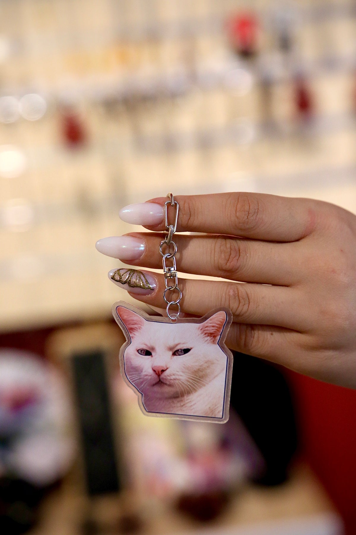 Cat Keychain v8