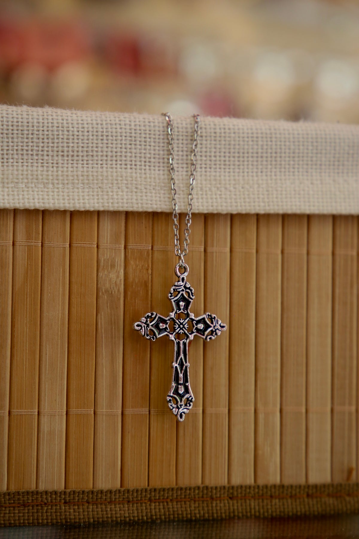 Gothic Cross Necklace