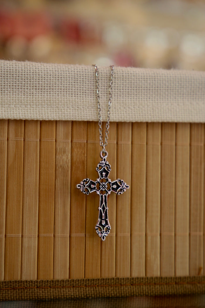 Gothic Cross Necklace