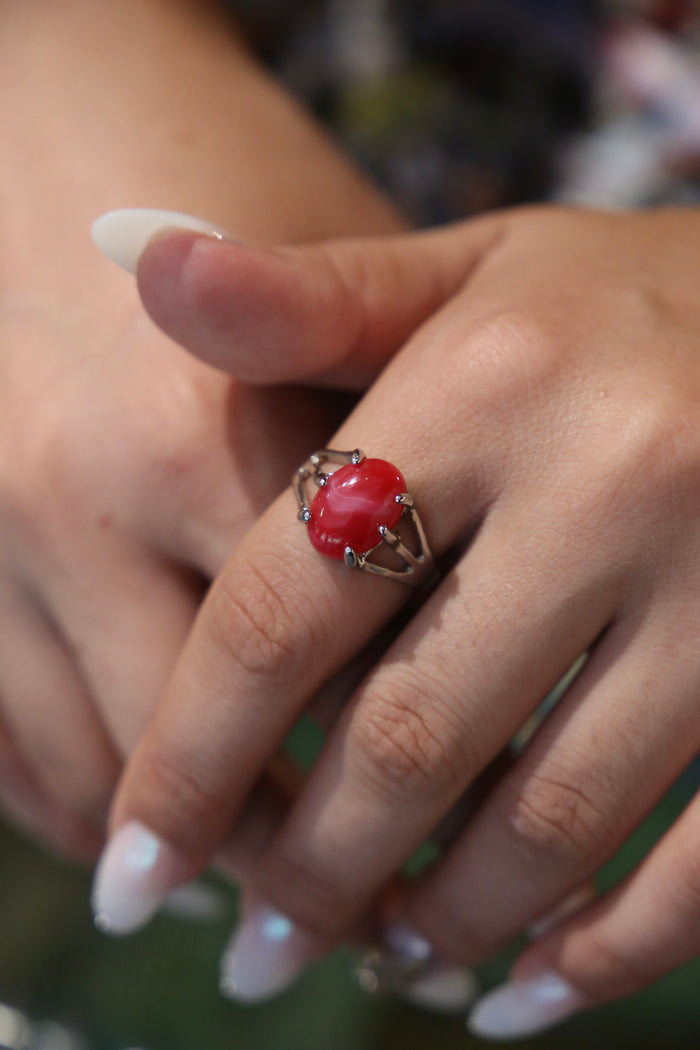 Red Stone Ring