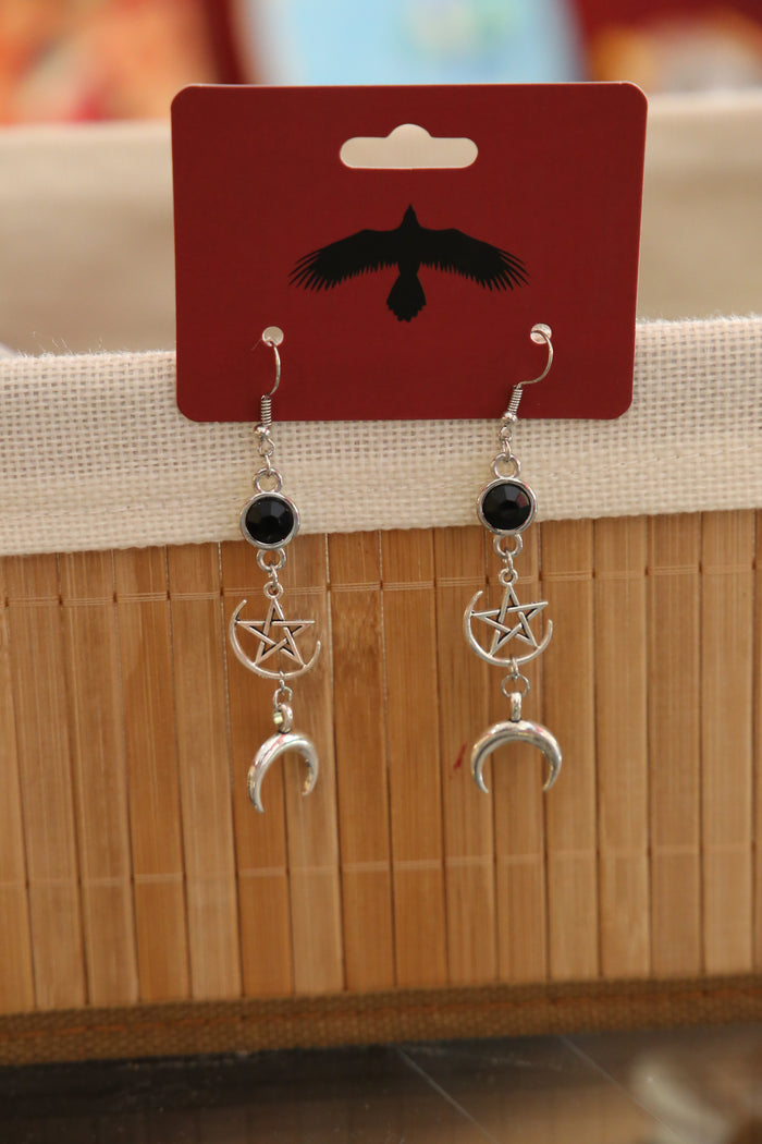 Pagan Moon Earrings