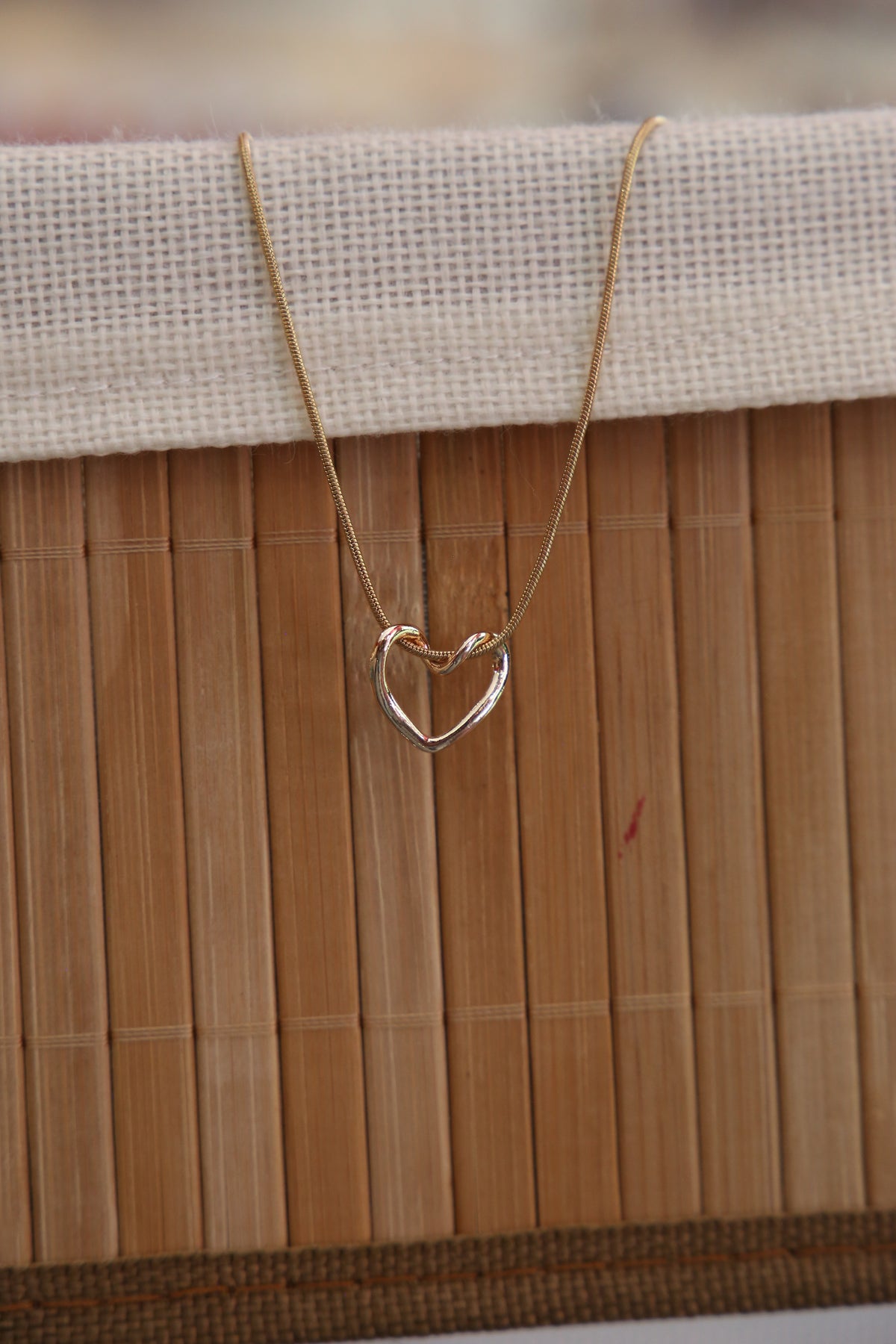 Golden Heart Necklace