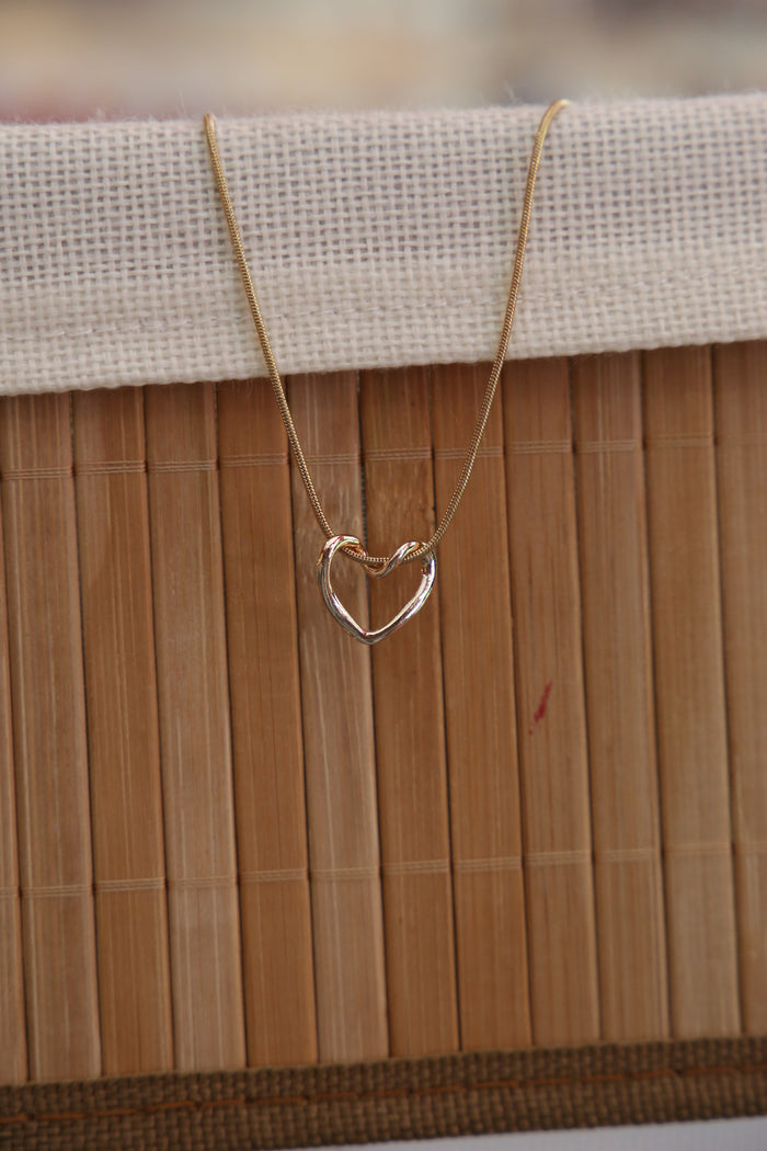 Golden Heart Necklace