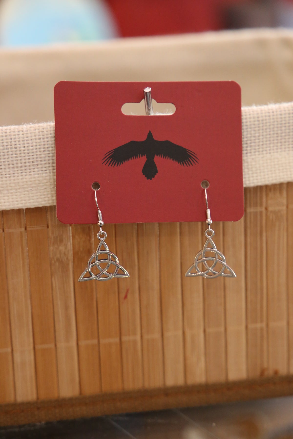 Valknut Viking Earrings