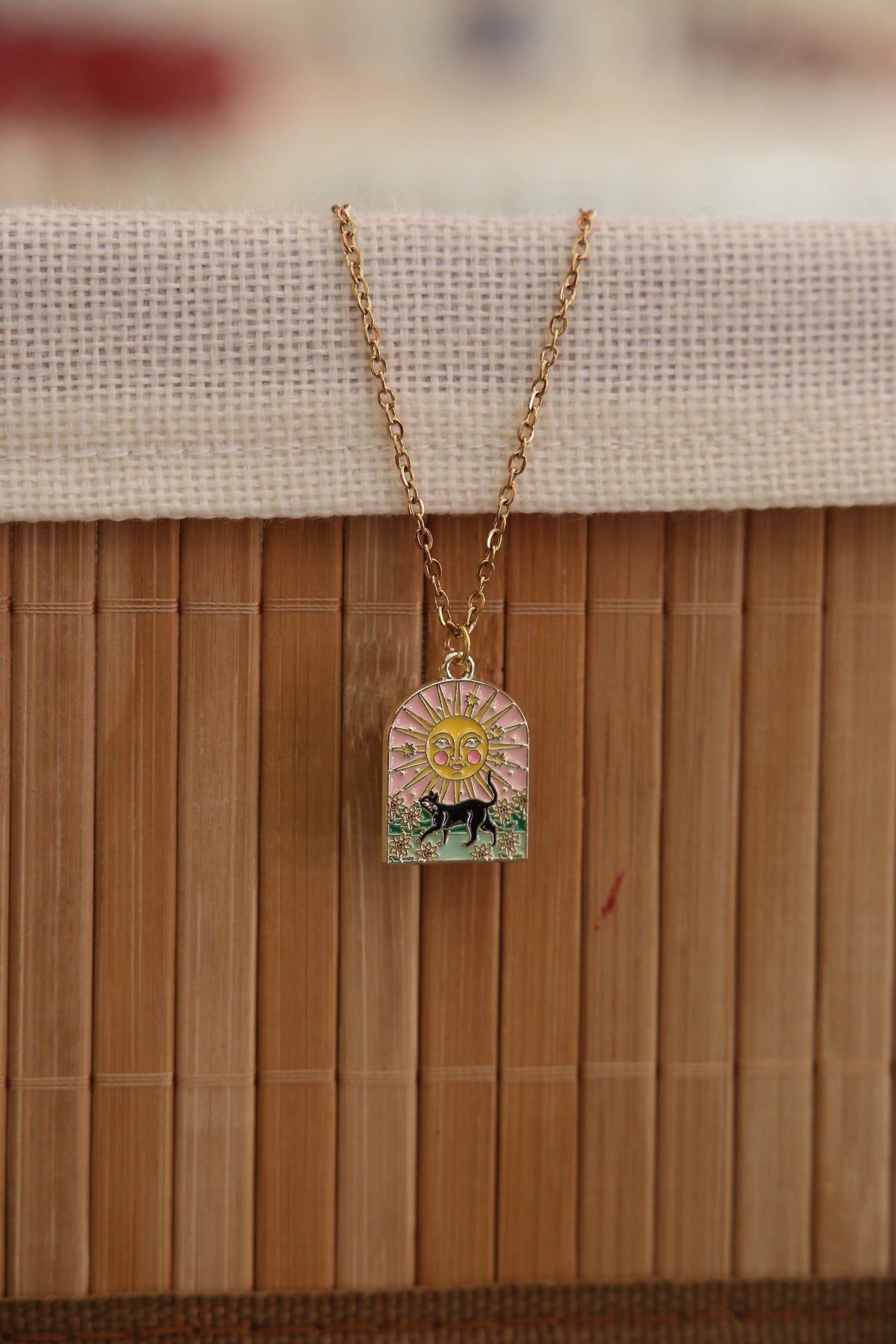Moon Cat Necklace