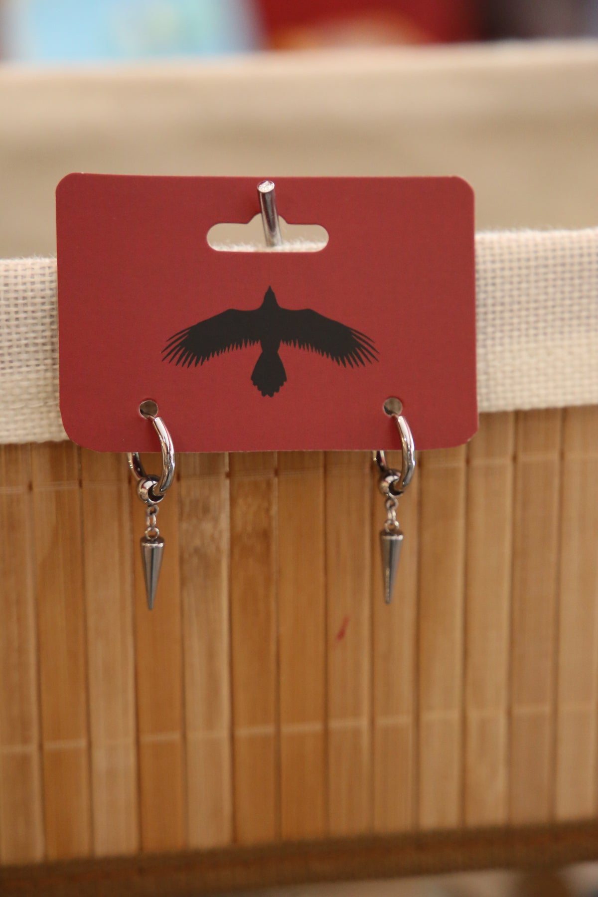 Silver Drop Earrings