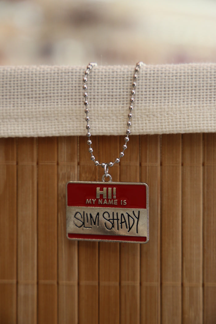 Slim Shady - Eminem Necklace