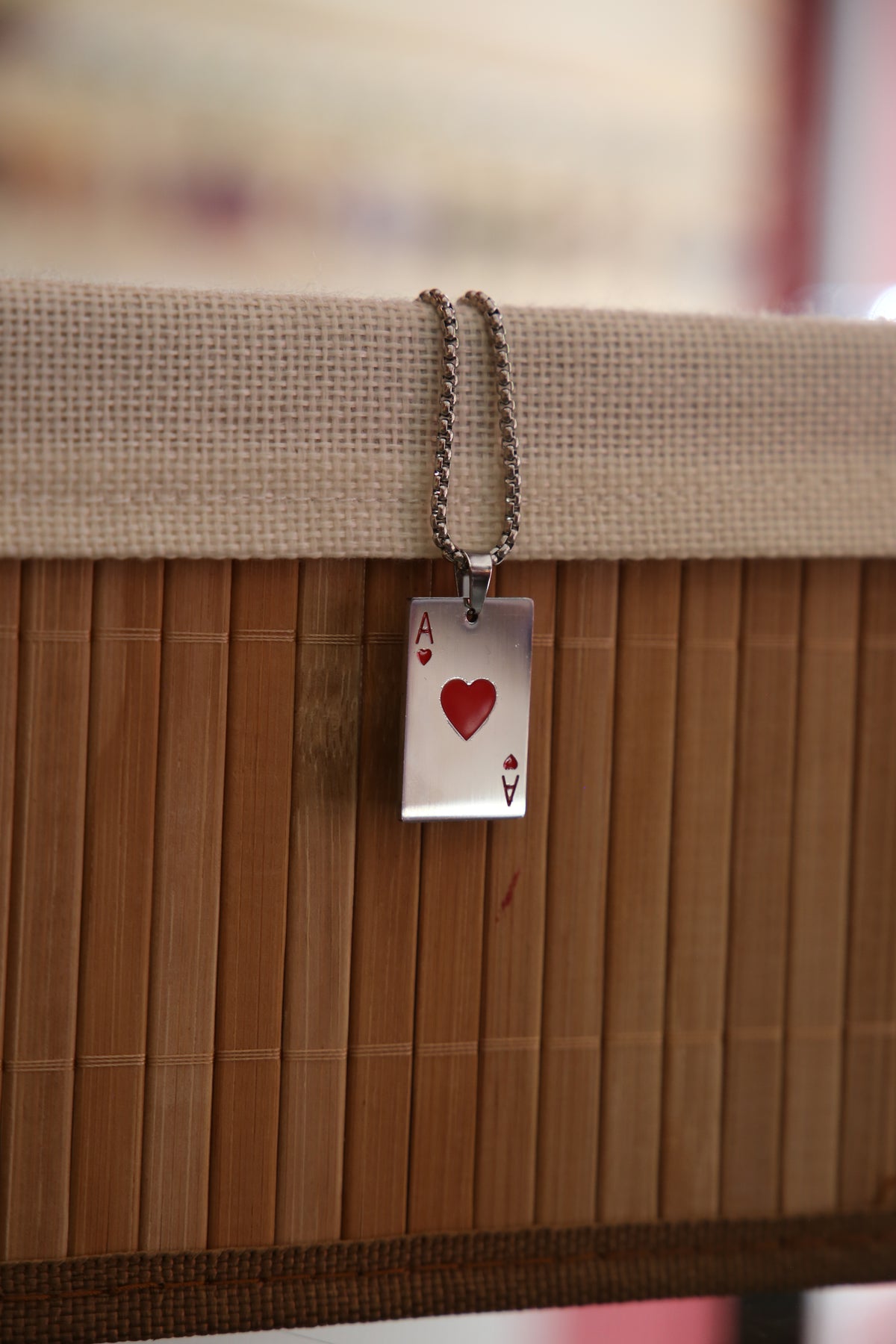 Ace of Hearts Necklace