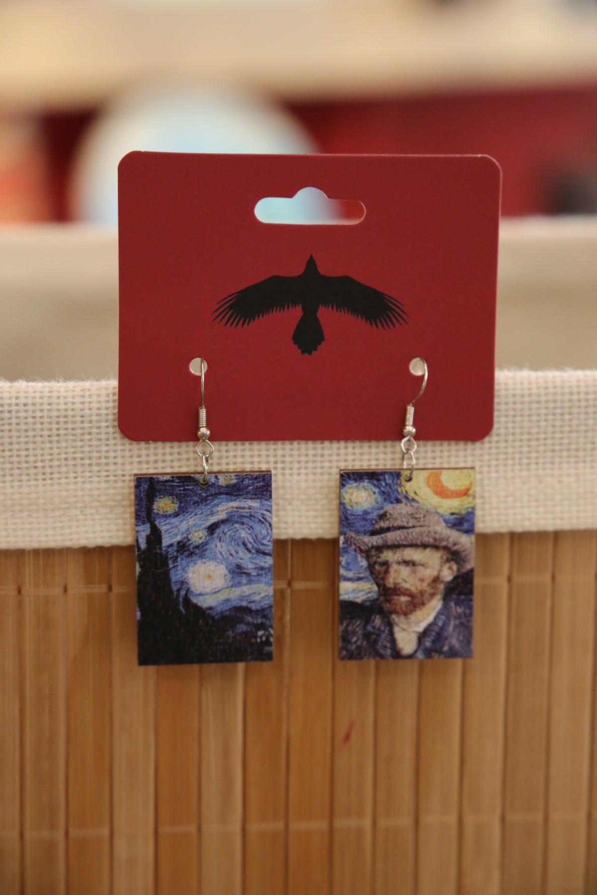 Blue Van Gogh Earrings