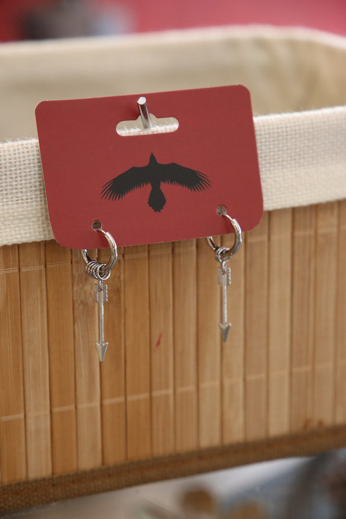 Silver Arrow Earrings