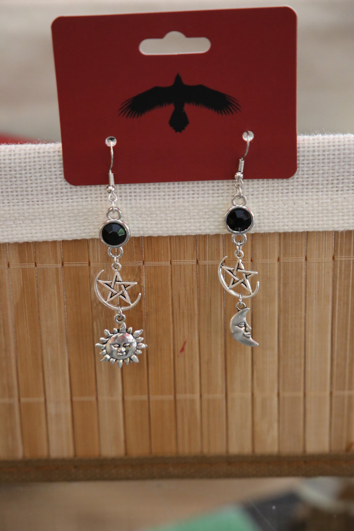 Sun and Moon Earrings v2