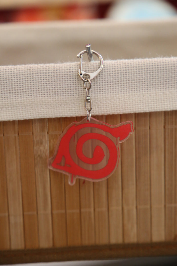 Hidden Leaf Naruto Keychain