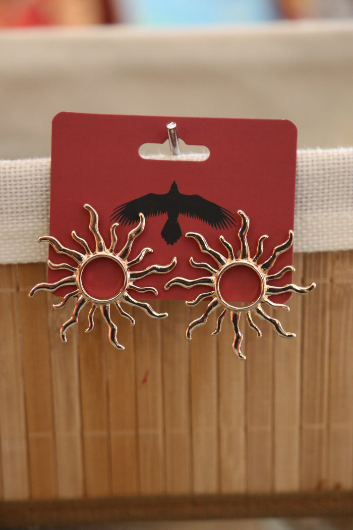 Golden Sun Earrings