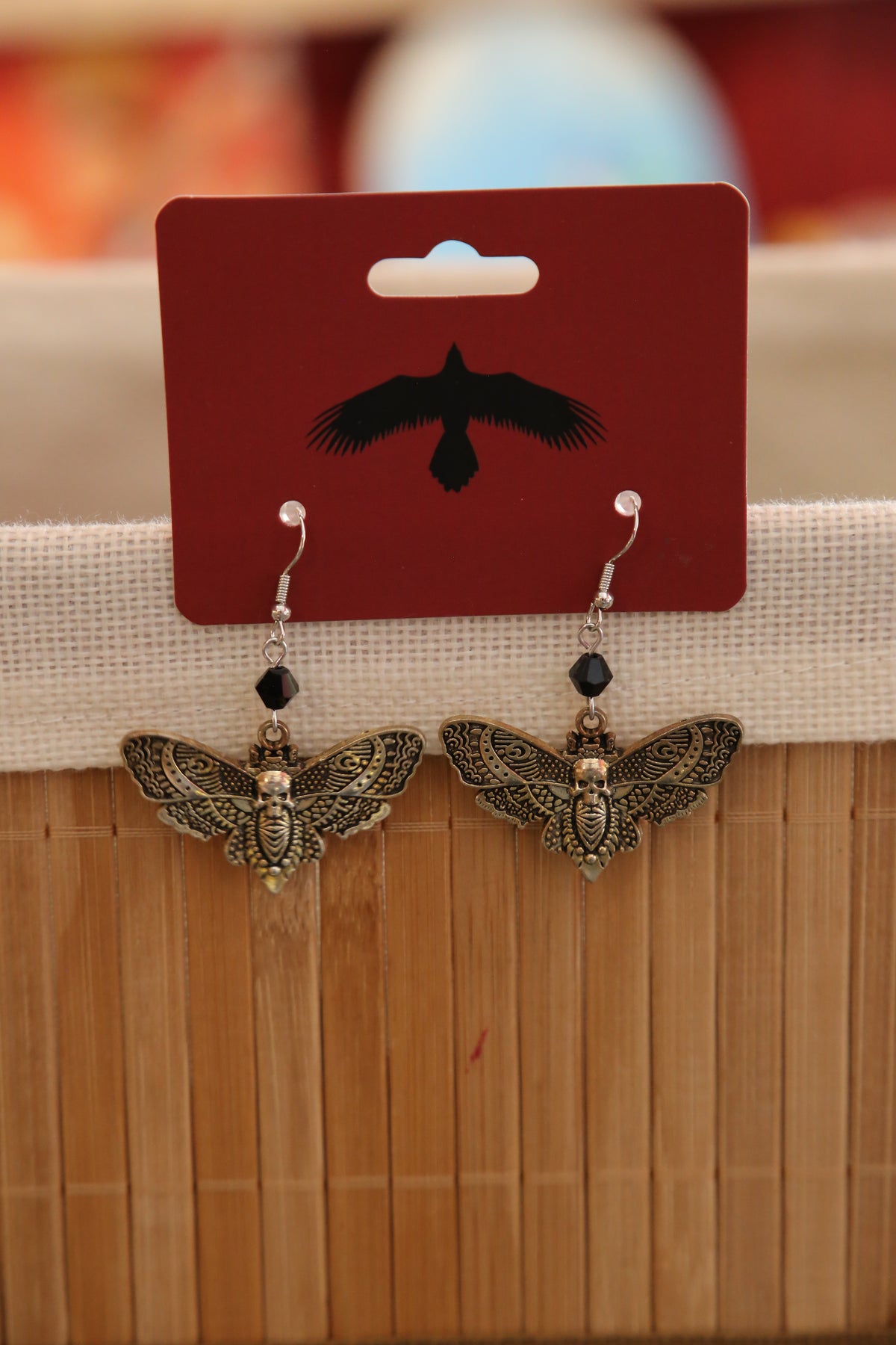 Moth Earrings