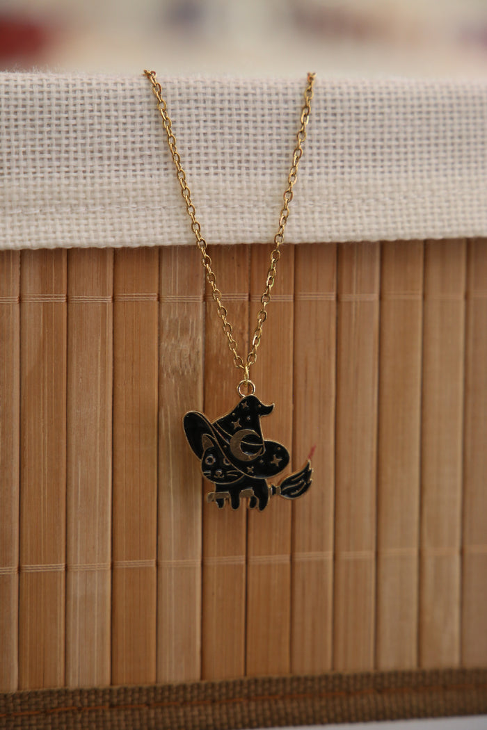 Black Cat Necklace